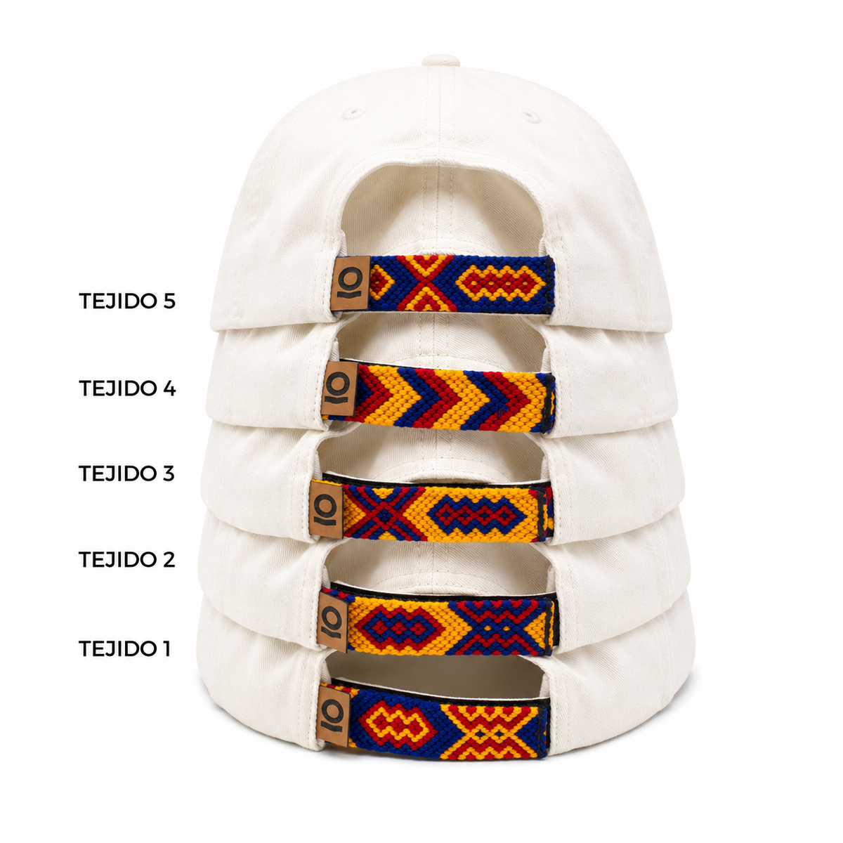 GORRA TIERRA QUERIDA BLANCO - FRENTE DURO