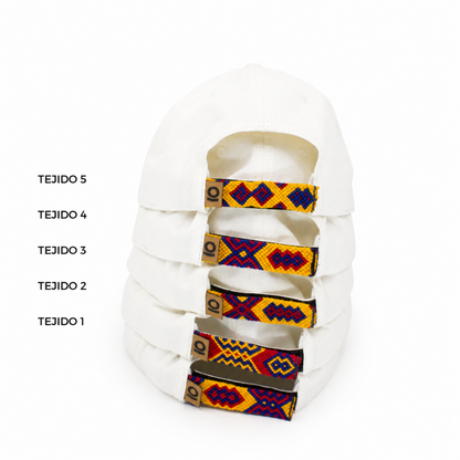 GORRA TIERRA QUERIDA BLANCO - FRENTE DURO