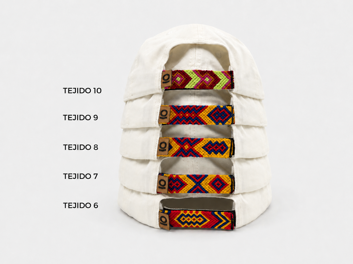 GORRA TIERRA QUERIDA BLANCO - FRENTE DURO