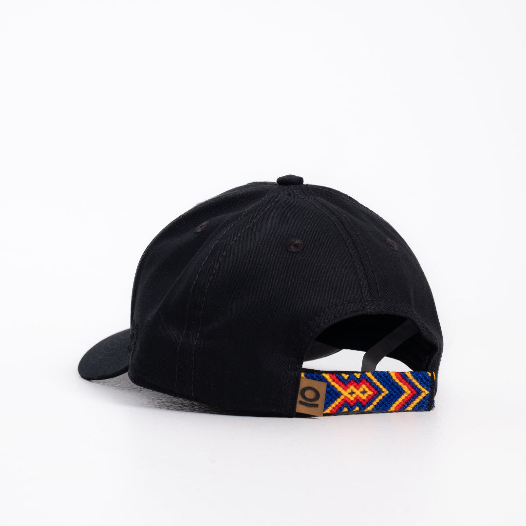 GORRA TIERRA QUERIDA NEGRO - FRENTE DURO