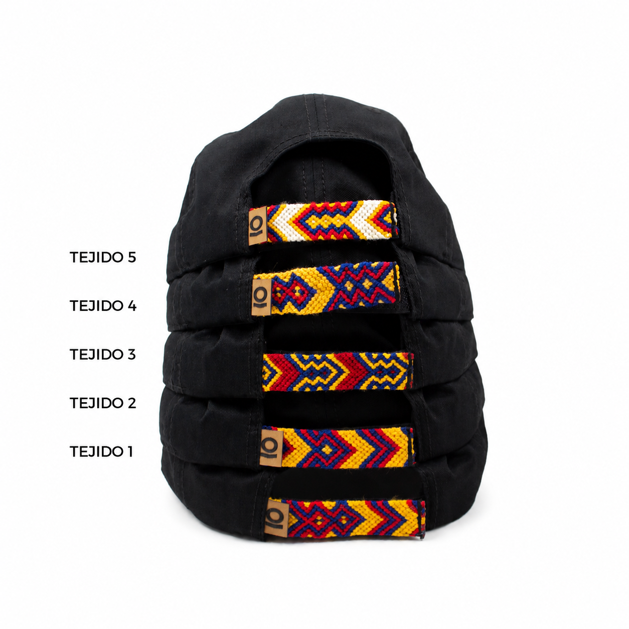 GORRA TIERRA QUERIDA NEGRO - FRENTE DURO