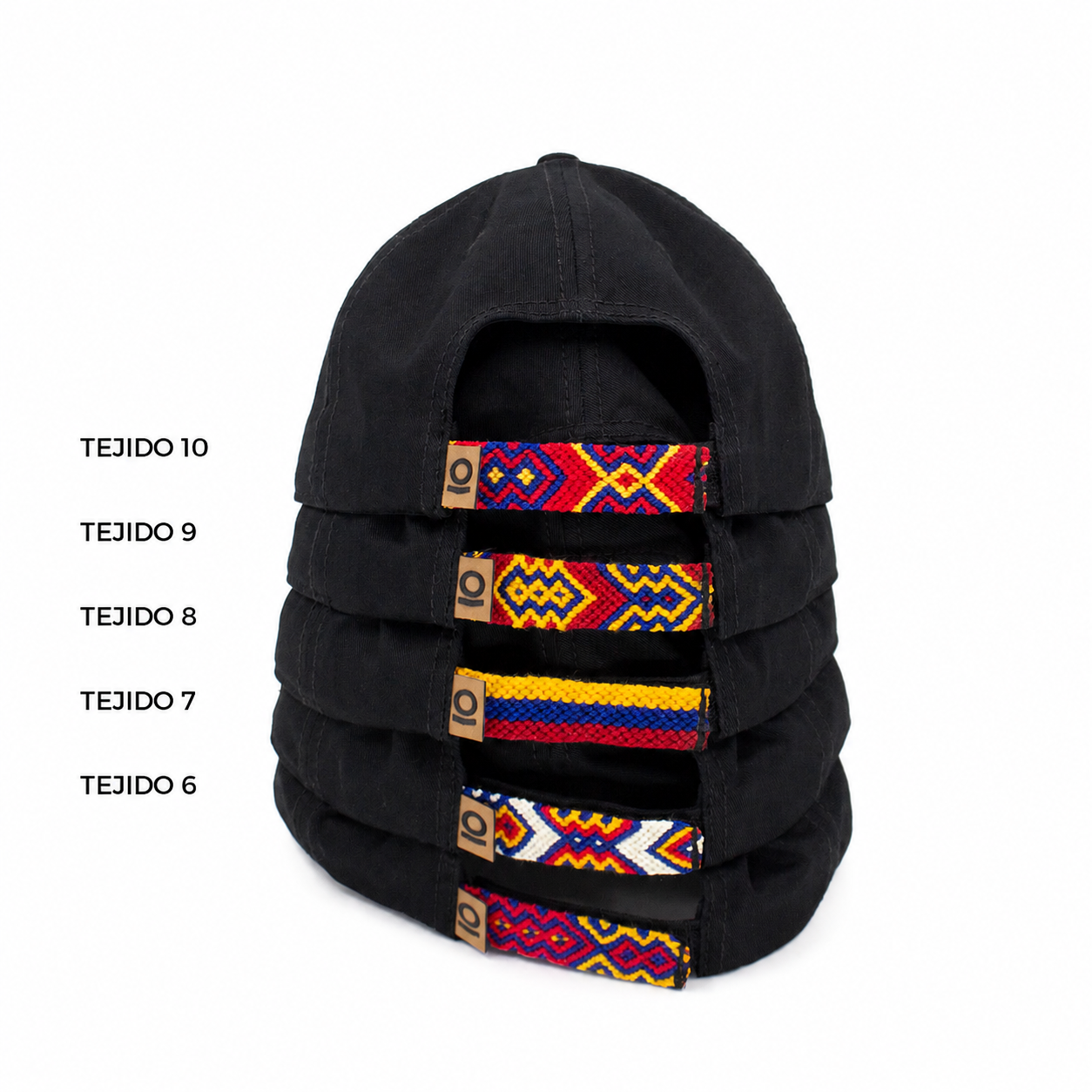 GORRA TIERRA QUERIDA NEGRO - FRENTE DURO