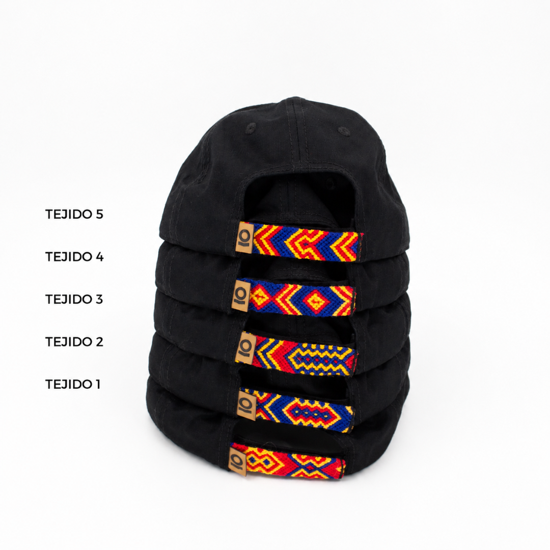 GORRA TIERRA QUERIDA NEGRO - FRENTE DURO