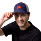 GORRA TRUCKER ORÍGENES AZUL - FRENTE DURO