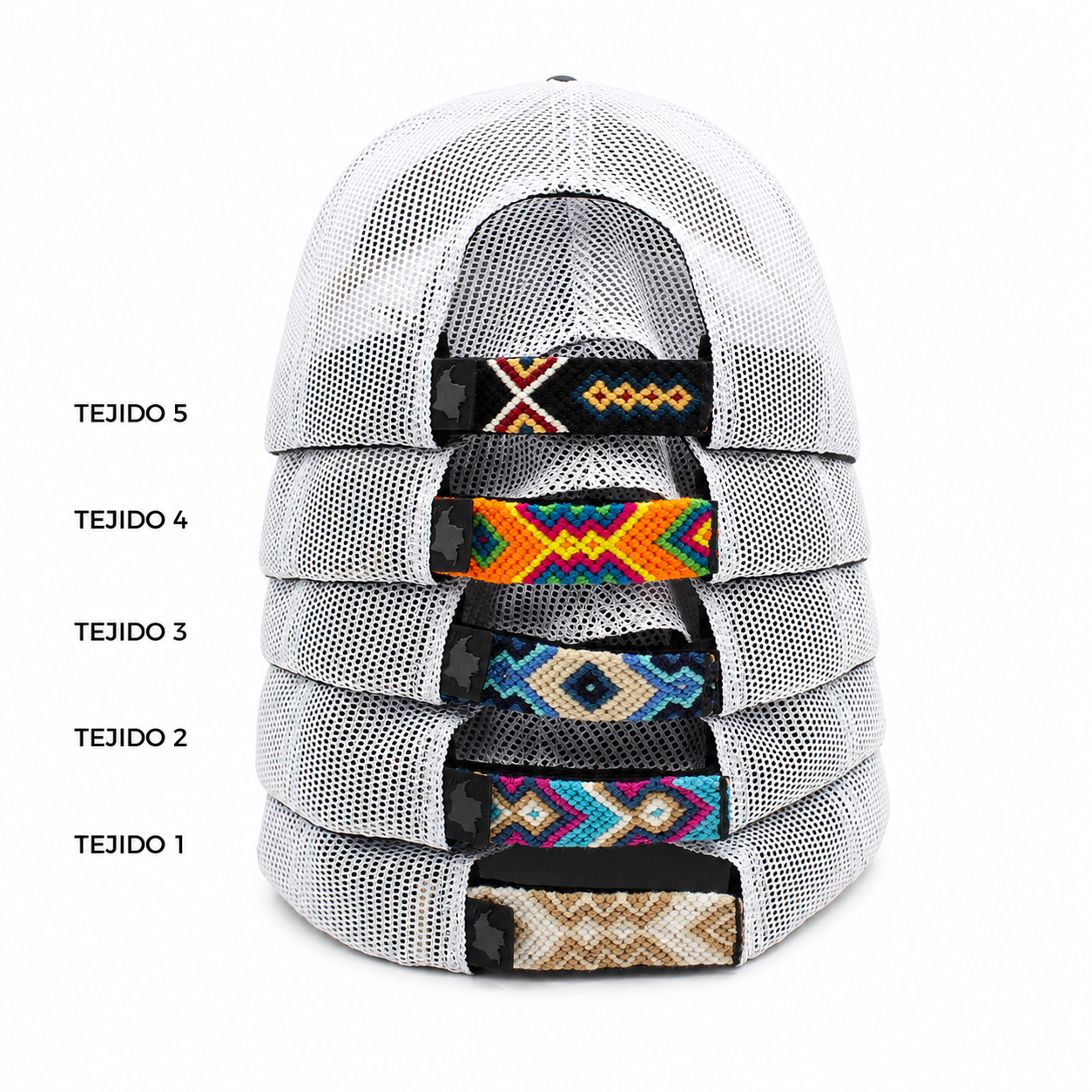 GORRA TRUCKER ORÍGENES AZUL - FRENTE DURO