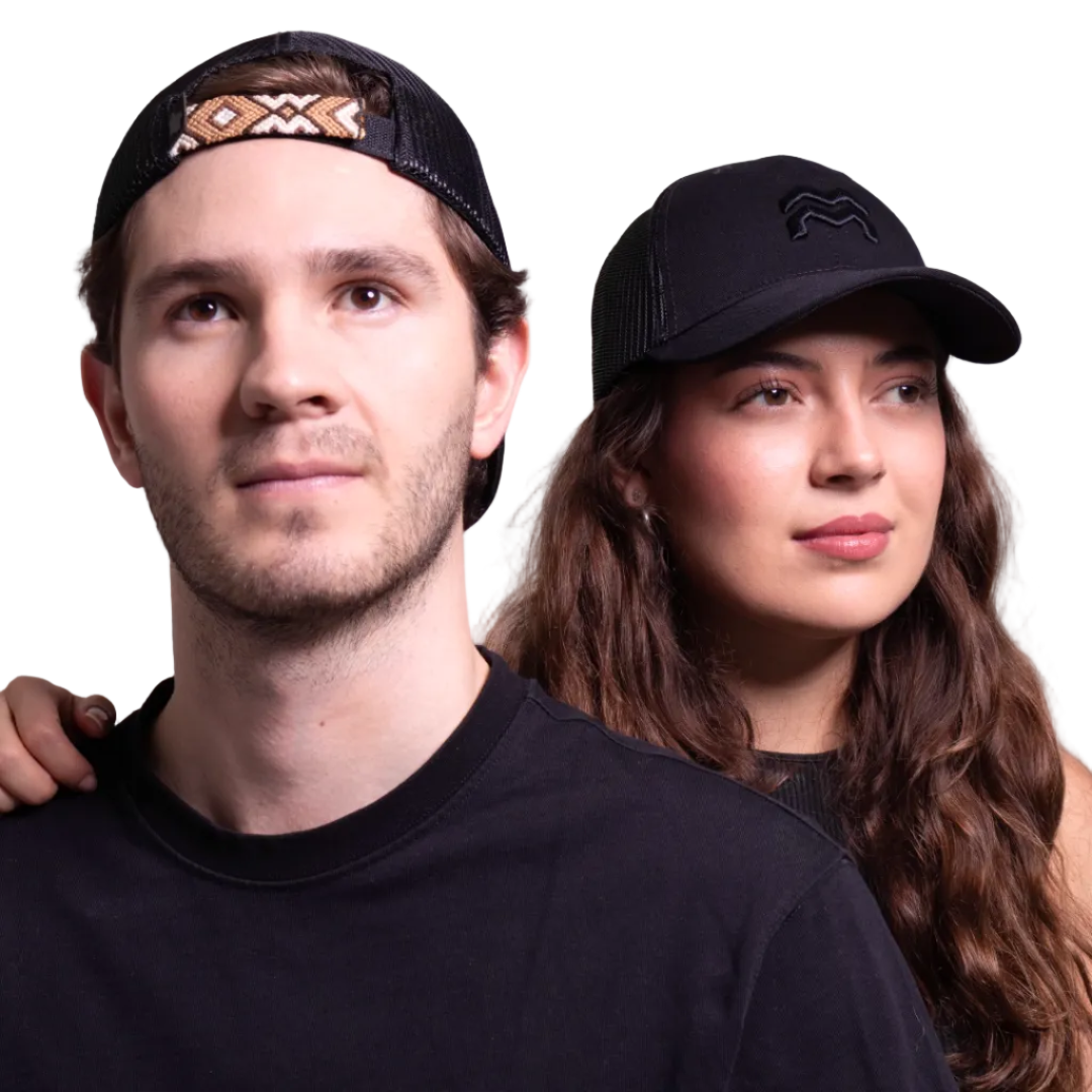 GORRA ORÍGENES NEGRO - FRENTE DURO