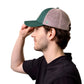 GORRA TRUCKER ORÍGENES VERDE BOTELLA - FRENTE DURO