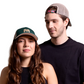 GORRA TRUCKER ORÍGENES VERDE BOTELLA - FRENTE DURO