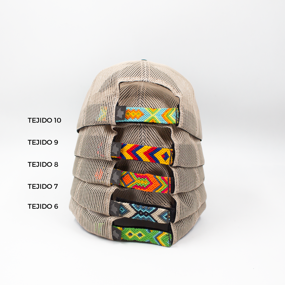 GORRA TRUCKER ORÍGENES VERDE BOTELLA - FRENTE DURO