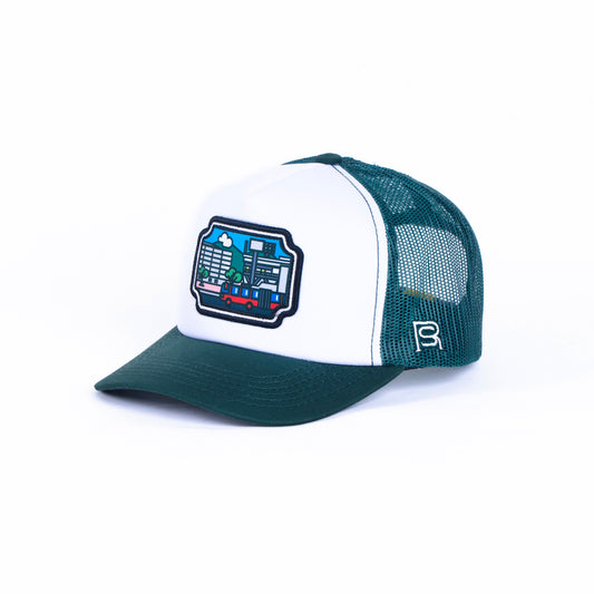 GORRA TRUCKER RINCONES CAPITALINOS LA 57 - FRENTE DURO