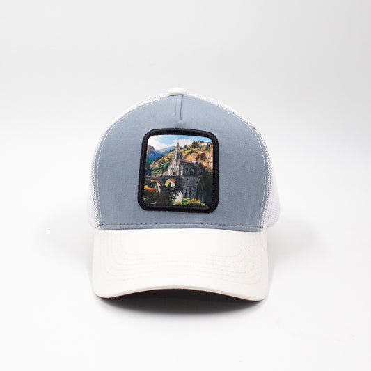 GORRA TRUCKER ESTO ES COLOMBIA LAS LAJAS - UNISEX FRENTE DURO