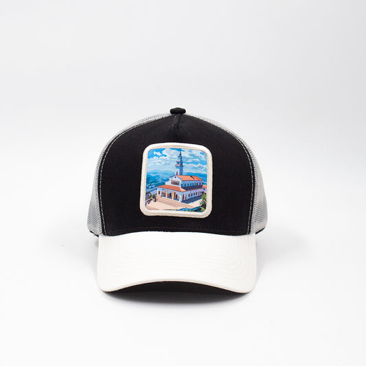 GORRA TRUCKER ESTO ES COLOMBIA MONSERRATE - UNISEX FRENTE DURO