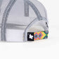 GORRA TRUCKER ORÍGENES BLANCO - FRENTE DURO