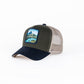 GORRA TRUCKER ESTO ES COLOMBIA PEÑOL - FRENTE DURO