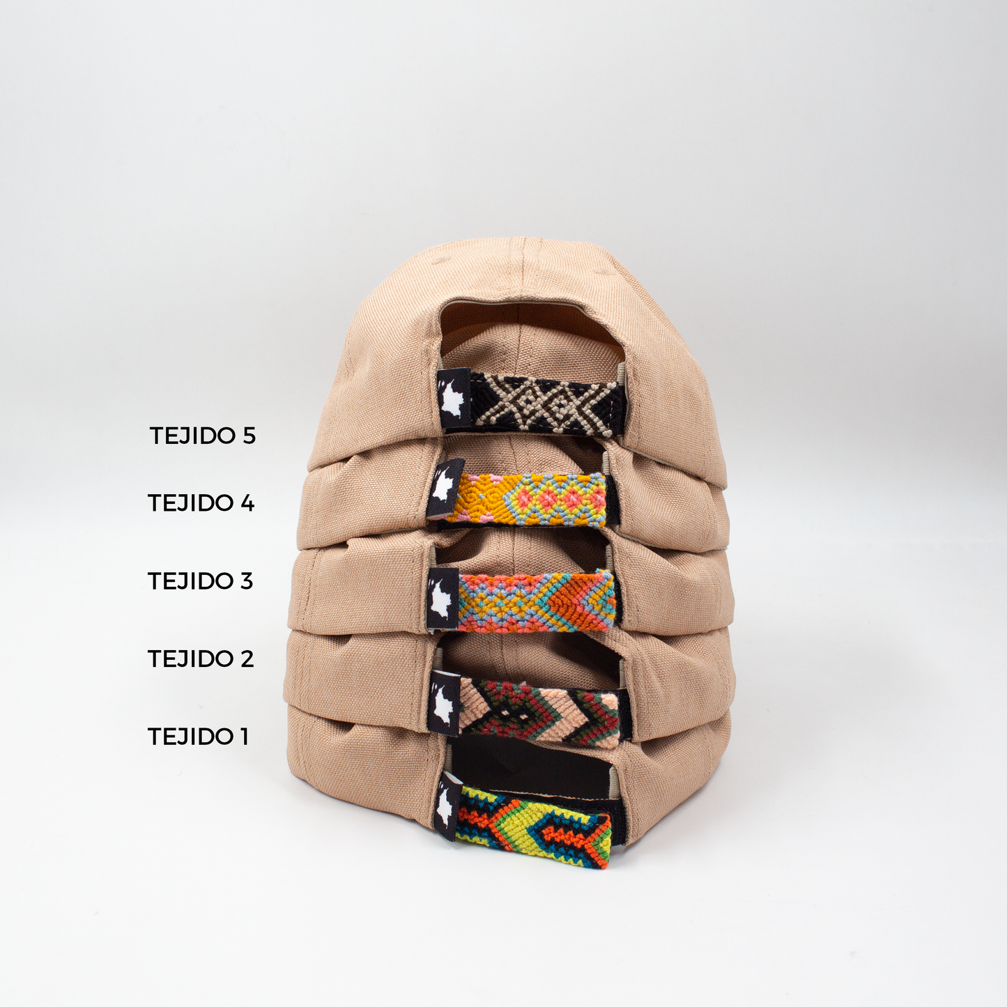 GORRA ORÍGENES BEIGE - FRENTE DURO