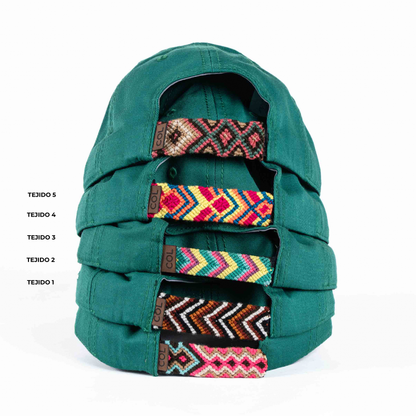 GORRA ORÍGENES VERDE CLARO - FRENTE DURO