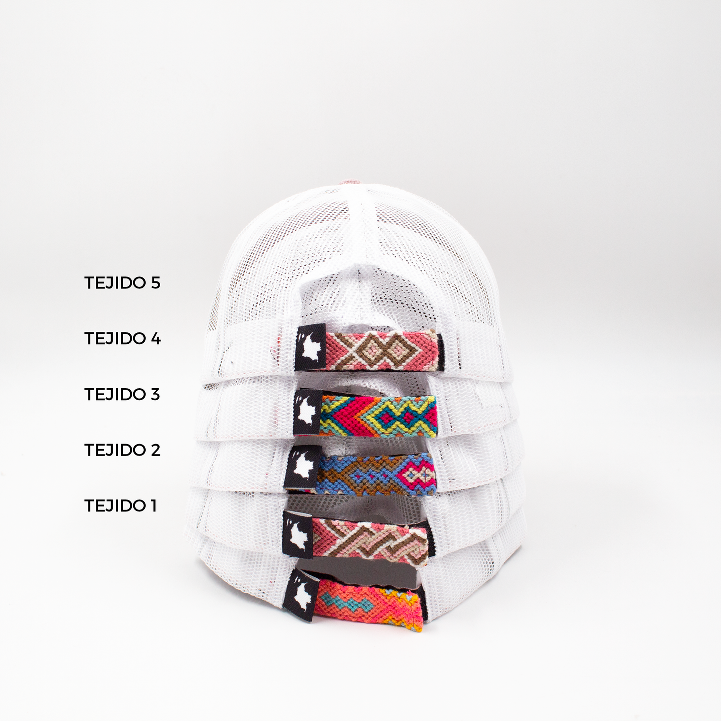 GORRA TRUCKER ORÍGENES PALO ROSA - FRENTE DURO