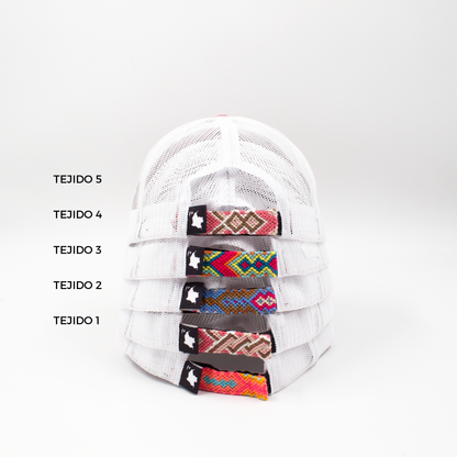 GORRA TRUCKER ORÍGENES PALO ROSA - FRENTE DURO