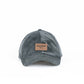 GORRA RAICES VERDE MILITAR CUERO - FRENTE BLANDO