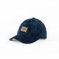 GORRA RAICES AZUL OSCURO CUERO - FRENTE BLANDO