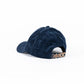 GORRA RAICES AZUL OSCURO CUERO - FRENTE BLANDO