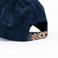 GORRA RAICES AZUL OSCURO CUERO - FRENTE BLANDO