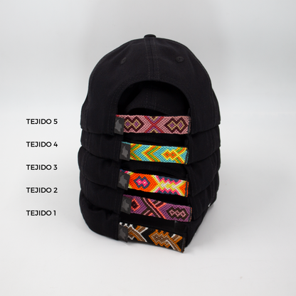 GORRA ORÍGENES NEGRO - FRENTE DURO