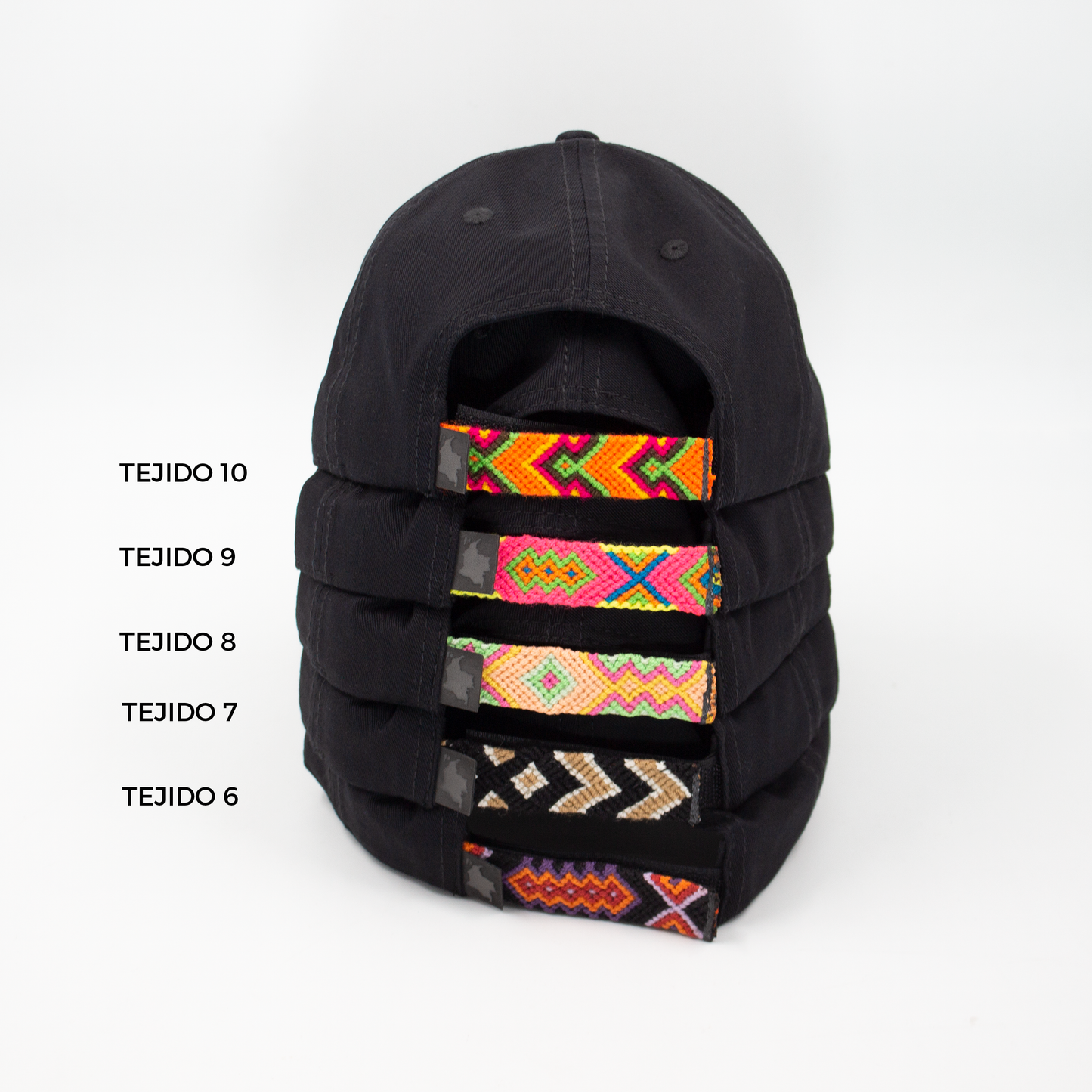 GORRA ORÍGENES NEGRO - FRENTE DURO