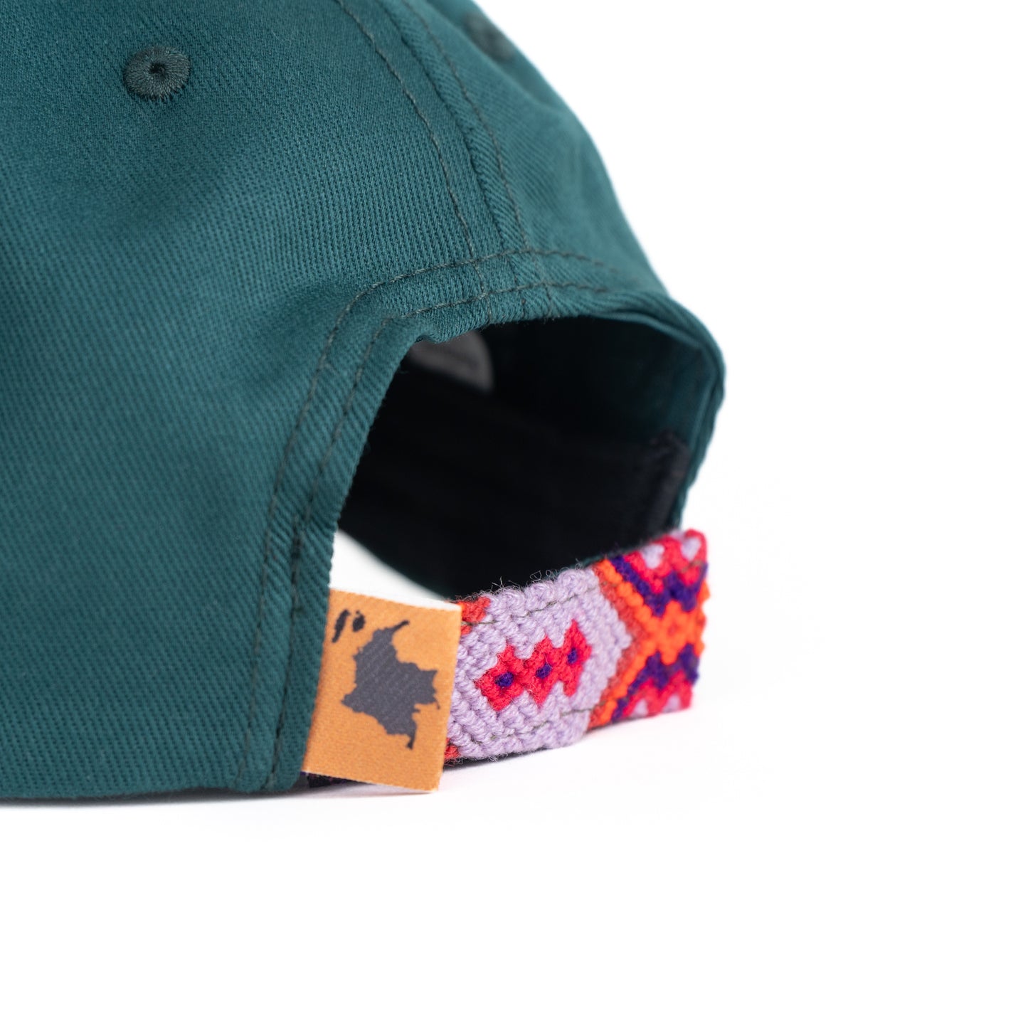 GORRA ORÍGENES VERDE BOTELLA - FRENTE DURO