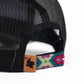GORRA TRUCKER ORÍGENES NEGRO AL TONO - FRENTE DURO