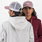 GORRA TRUCKER ORÍGENES PALO ROSA - FRENTE DURO