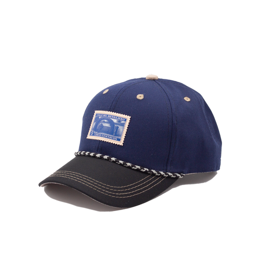 GORRA MENSAJEROS ESTAMPILLA AZUL - FRENTE DURO