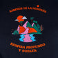 CREWNECK NEGRO UNISEX SANARA MAÑANA - RESPIRAR