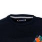 CREWNECK NEGRO UNISEX SANARA MAÑANA - RESPIRAR