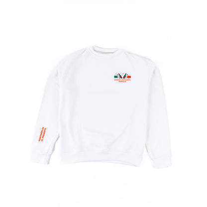 CREWNECK CREMA UNISEX SANARA MAÑANA - DETALLES