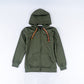HOODIE UNISEX CREMALLERA ORÍGENES VERDE MILITAR
