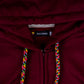 HOODIE UNISEX CREMALLERA ORÍGENES VINOTINTO