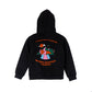 HOODIE NEGRO UNISEX SANARA MAÑANA - RESPIRAR