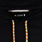 HOODIE NEGRO UNISEX SANARA MAÑANA - DETALLES
