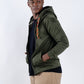 HOODIE UNISEX CREMALLERA ORÍGENES VERDE MILITAR