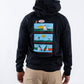 HOODIE NEGRO UNISEX SANARA MAÑANA - DETALLES