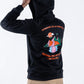 HOODIE NEGRO UNISEX SANARA MAÑANA - RESPIRAR