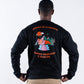 CREWNECK NEGRO UNISEX SANARA MAÑANA - RESPIRAR