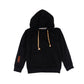 HOODIE CREMALLERA NEGRO UNISEX SANARA MAÑANA - DETALLES