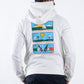 HOODIE CREMA UNISEX SANARA MAÑANA - DETALLES