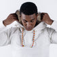 HOODIE CREMA UNISEX SANARA MAÑANA - DETALLES