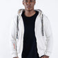 HOODIE CREMALLERA CREMA UNISEX SANARA MAÑANA - CONFIANZA