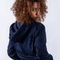 HOODIE UNISEX CREMALLERA ORÍGENES AZUL NAVY