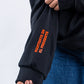HOODIE NEGRO UNISEX SANARA MAÑANA - DETALLES