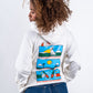 HOODIE CREMA UNISEX SANARA MAÑANA - DETALLES
